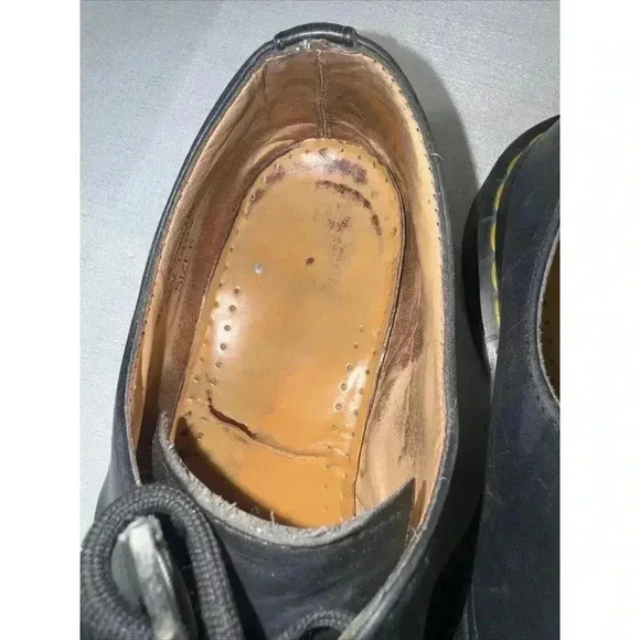Dr Martens Black AW 1484 Vintage Early‎ 90s Low Top Size 6 Made In England main image 5